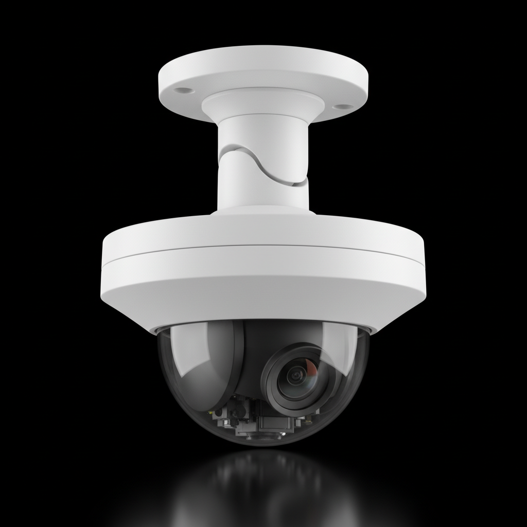 360-degree fisheye security camera